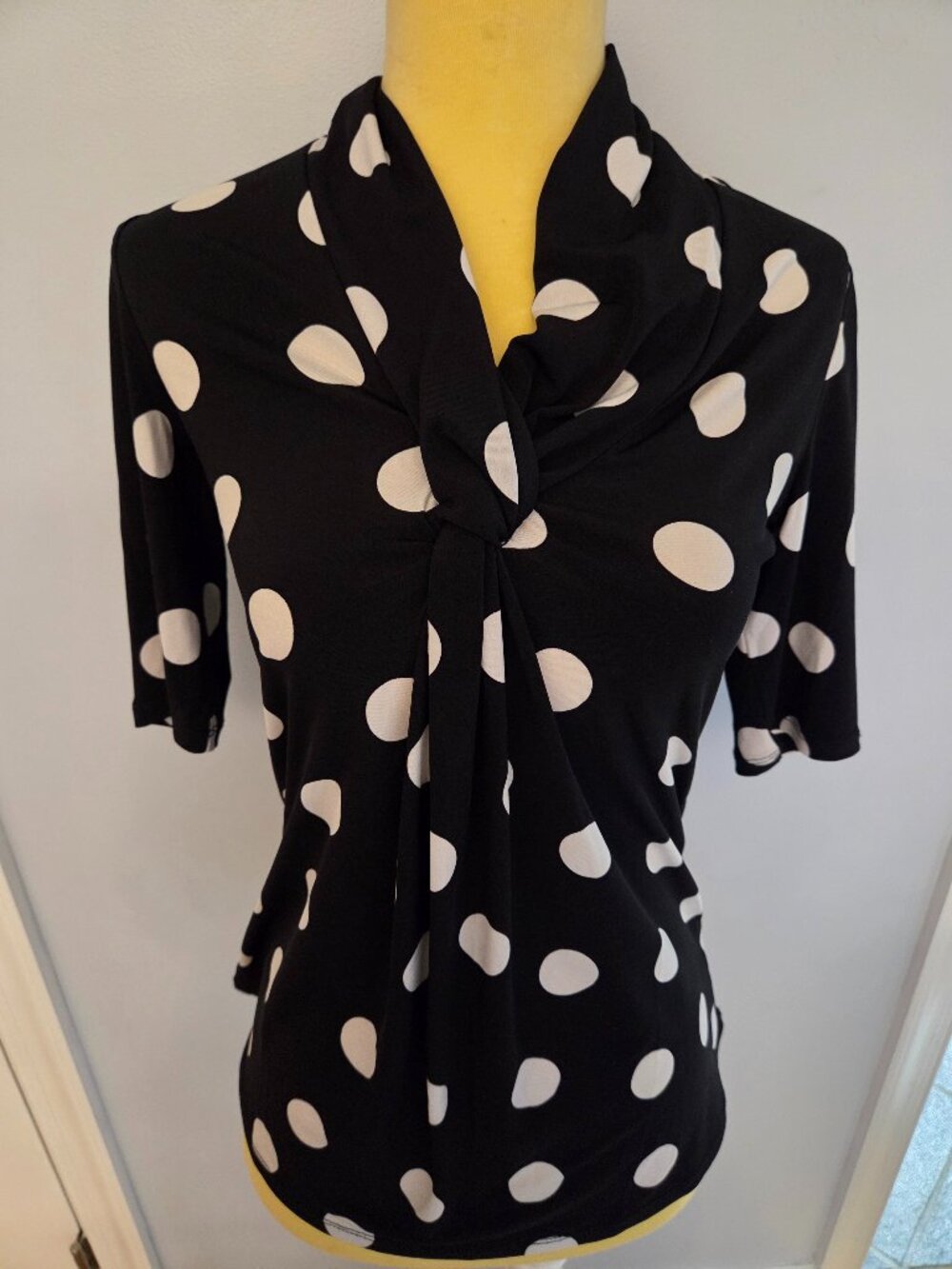 Premise Studio Polka Dot Blouse